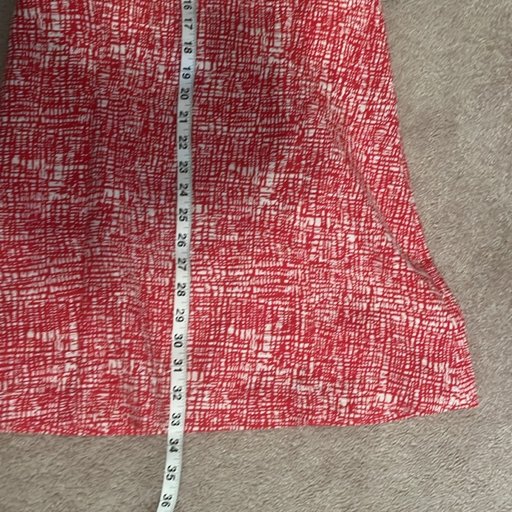 Staud NWT Flying Dress Papya Crosshatch Size 4 - Picture 5 of 8
